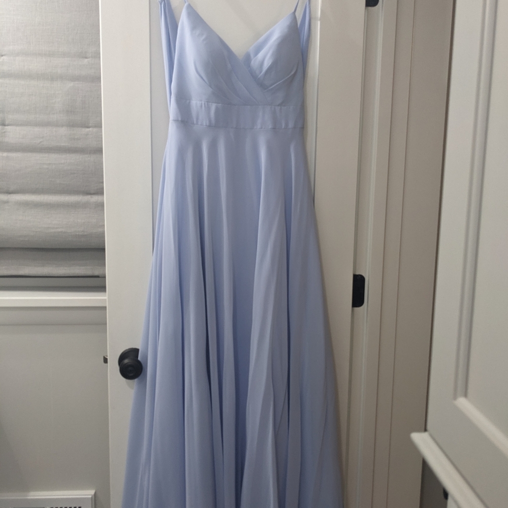 Azazie, Lavender, size 6 with custom length for 5'4''
